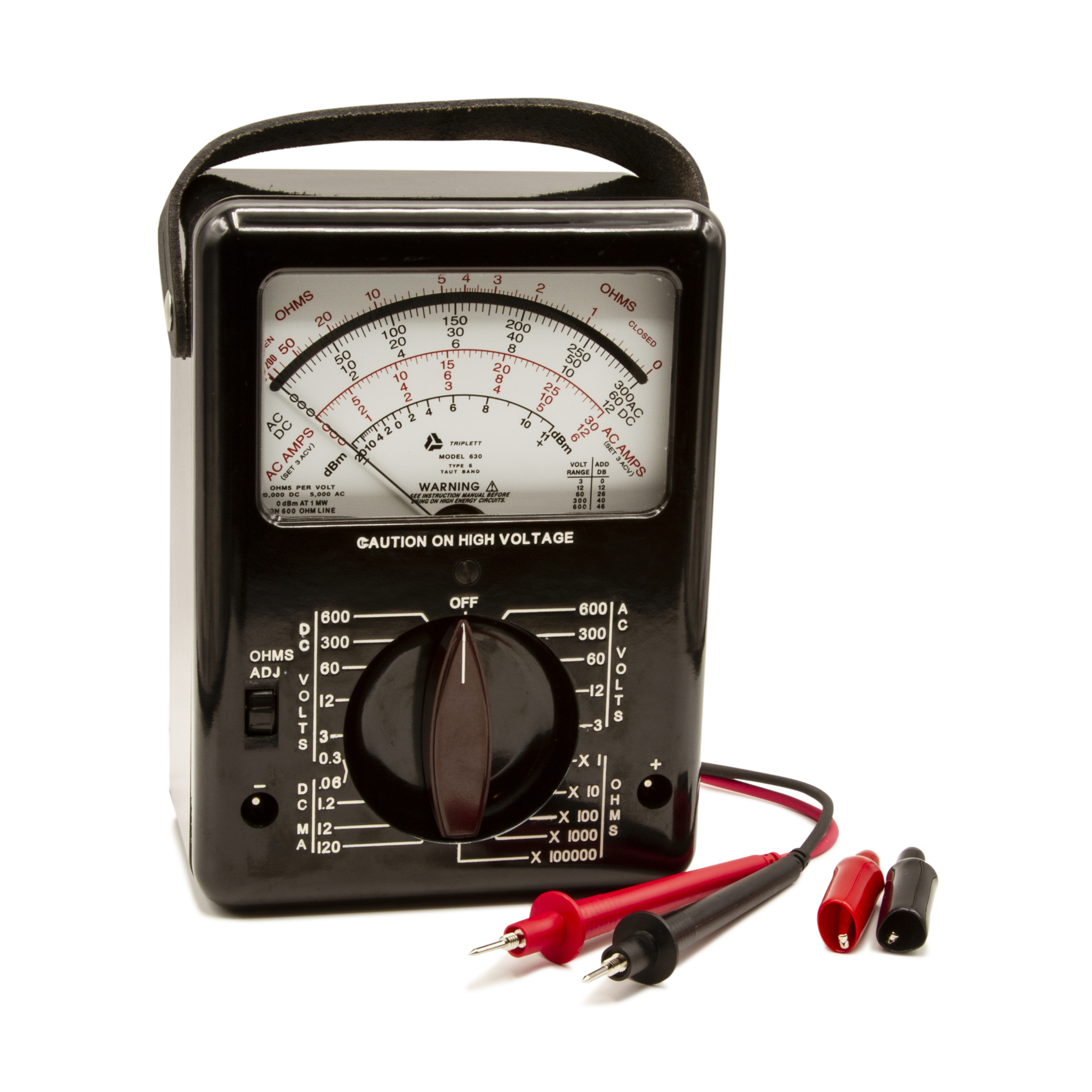 Triplett 3030 Classic VOM - 25 ranges, Model 630